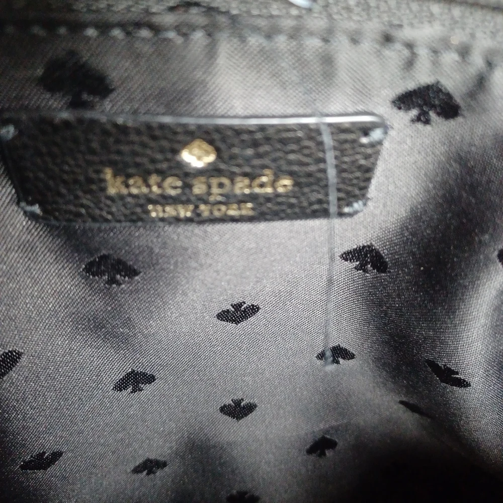 Kate Spade New York Black Patterson Drive Medium Dome Satchel - Picture 5 of 12